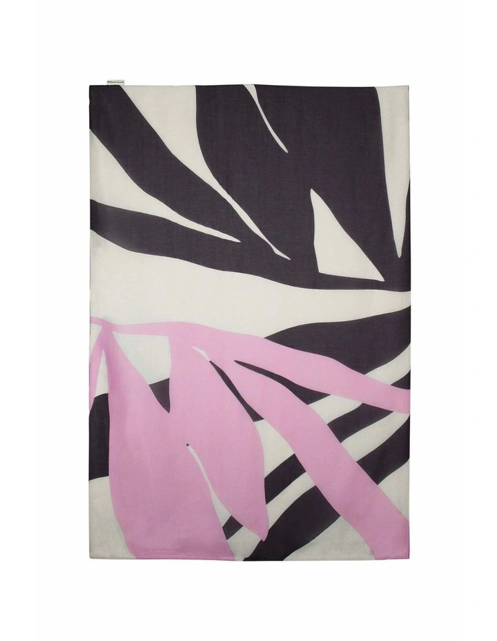 Fern Beach Sarong in Purple & Pink image 5