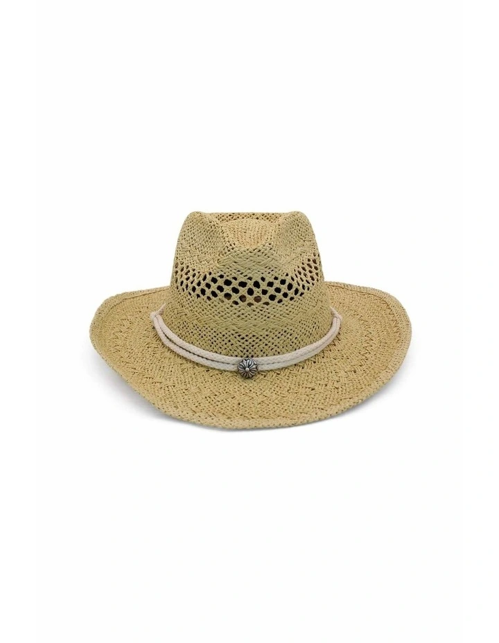 Caroline Cowboy Hat in Natural image 3