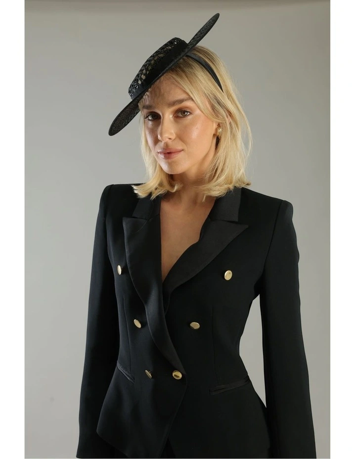 Cassy Racewear Boater in Black image 6