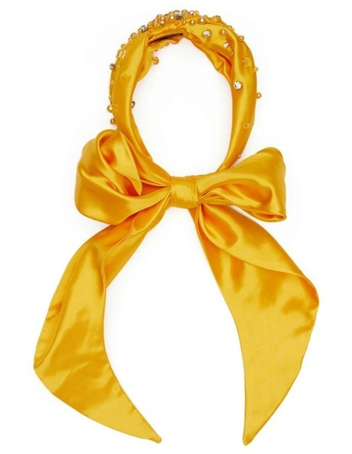 Callie Headpiece in Mango image 2
