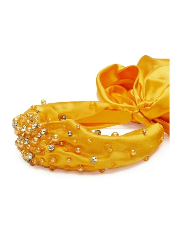Callie Headpiece in Mango image 3