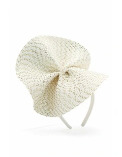 Zaria Fascinator in Gold