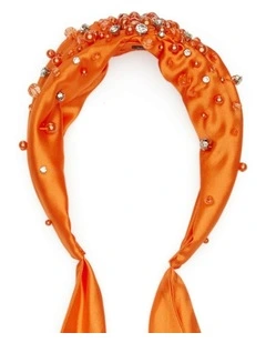 Callie Headpiece in Orange