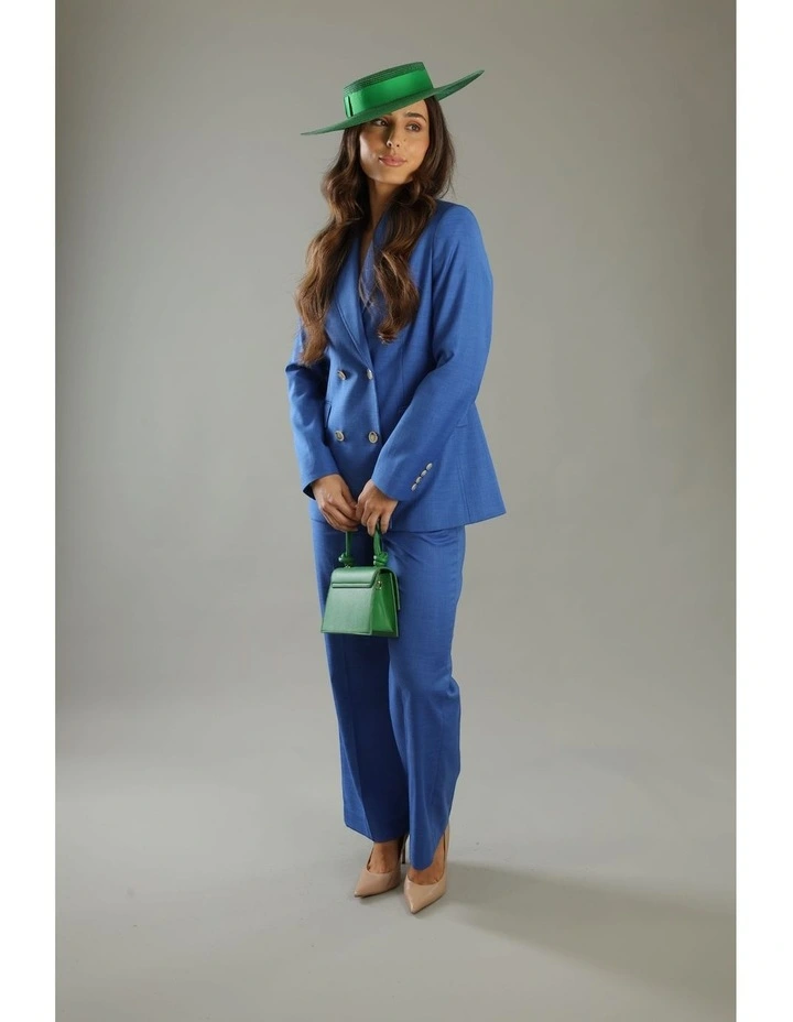 Macy Racewear Boater in Emerald Green image 6
