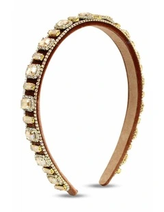 Sabine Headband in Gold