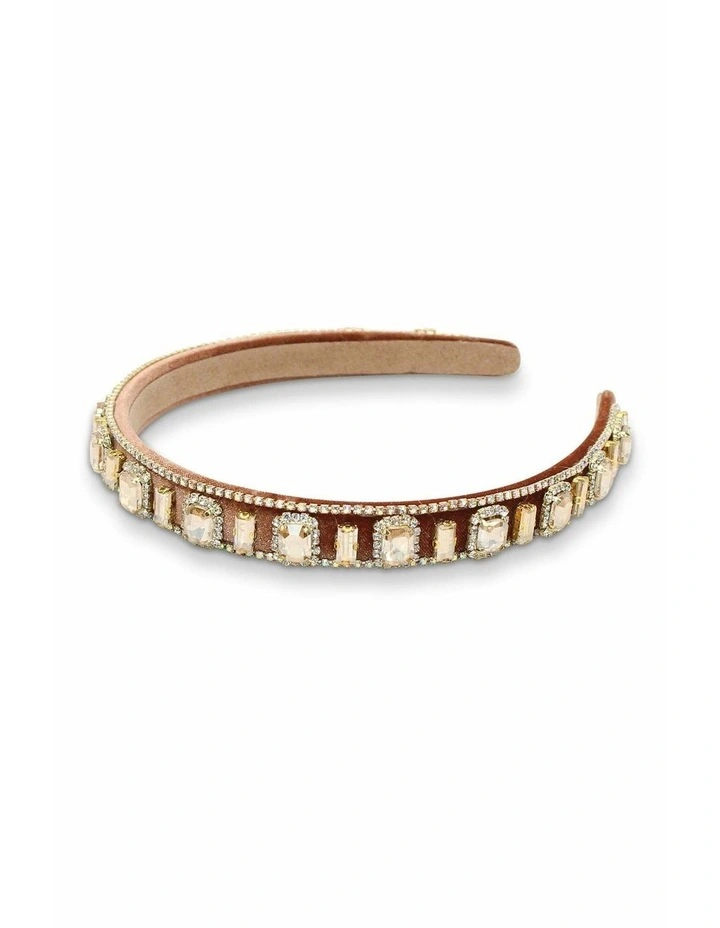 Sabine Headband in Gold image 5