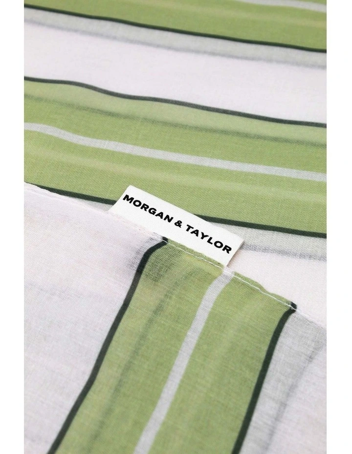 Serena Beach Sarong in Green image 7