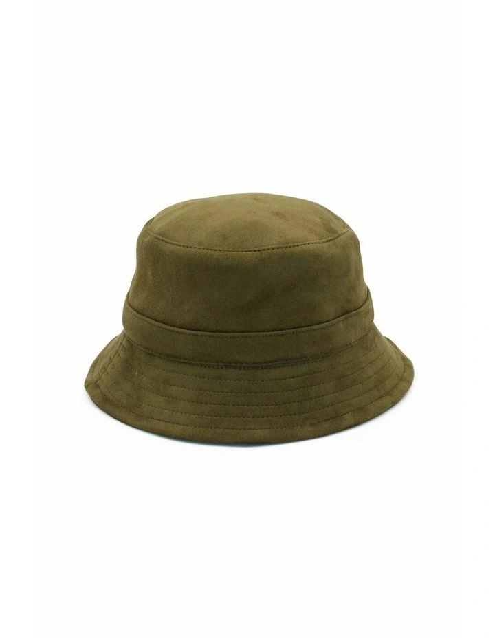Nina Bucket Hat in Khaki image 1