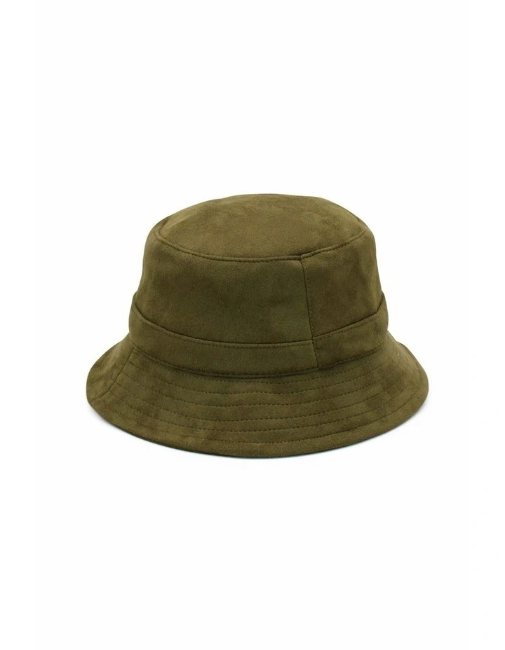 Nina Bucket Hat in Khaki image 3