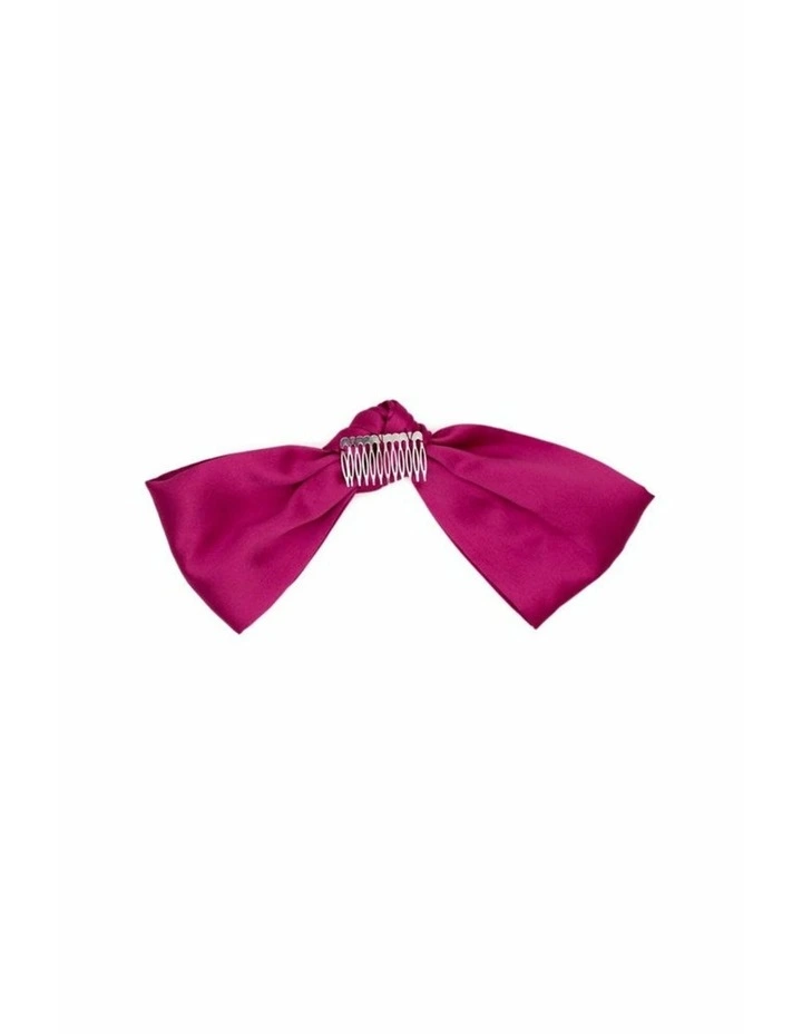 Skylar Bow in Cerise image 2