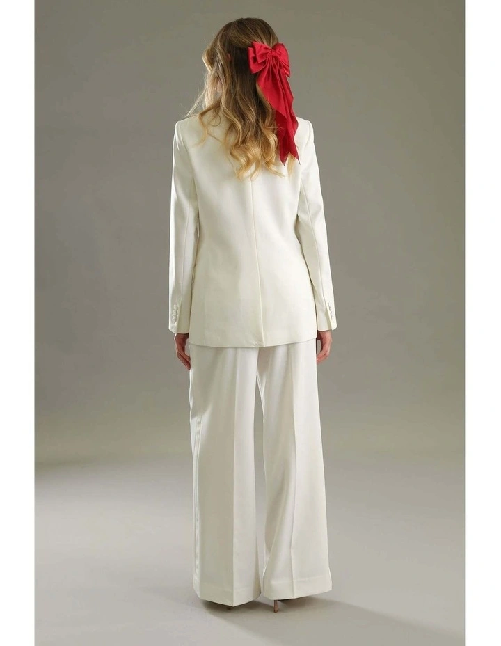 Arden Wool Felt Cowboy in White Cream image 3