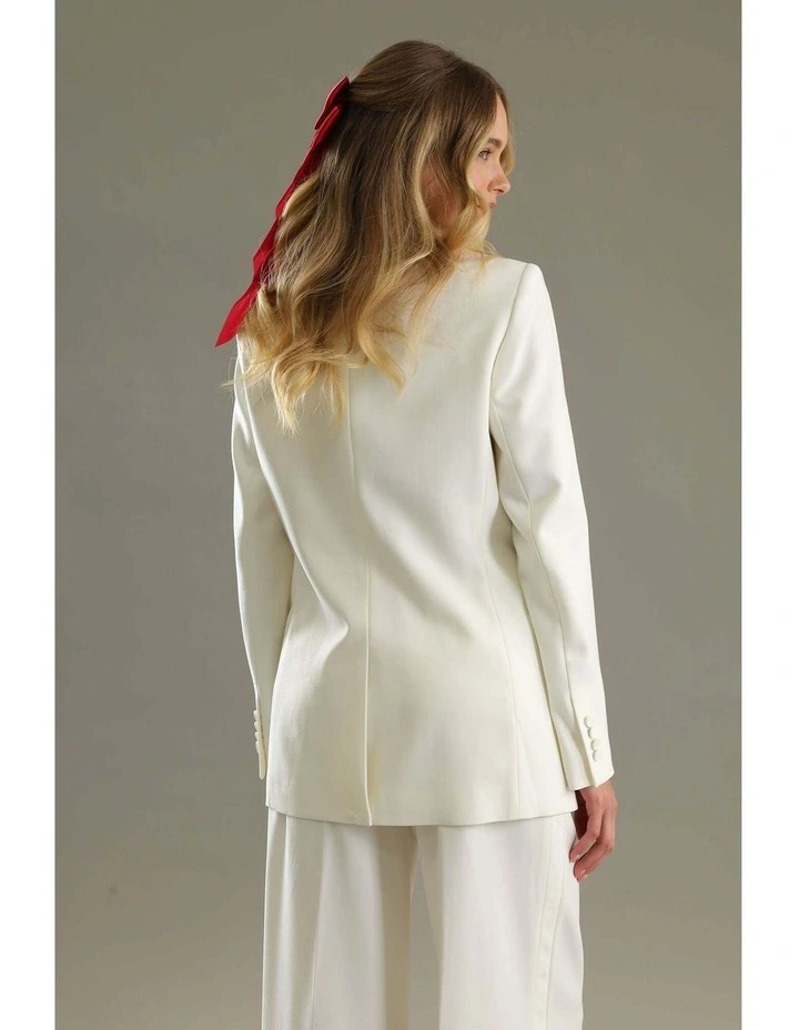 Arden Wool Felt Cowboy in White Cream image 5