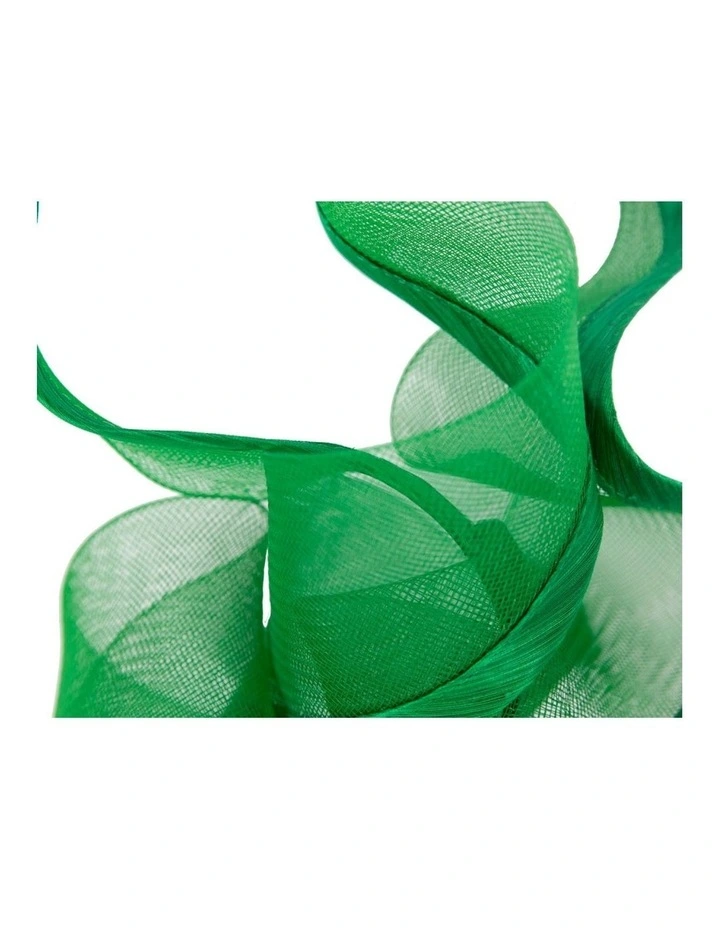 Bespoke green racing fascinator by Fillies Collection S253GR image 3