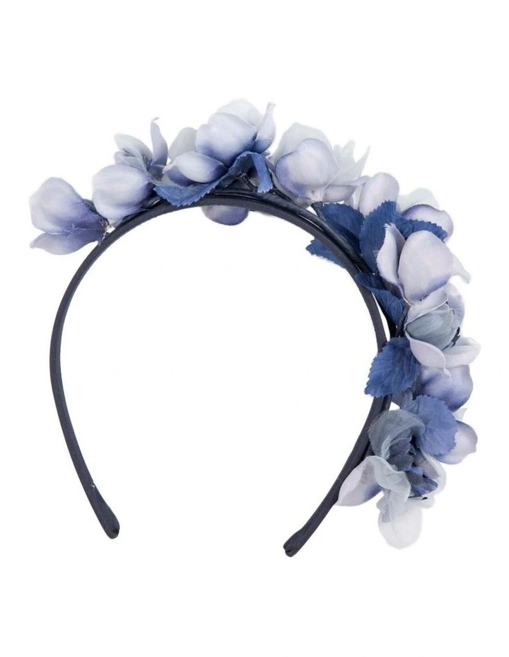 Max Alexander Blue Flower Headband MA981BL image 4