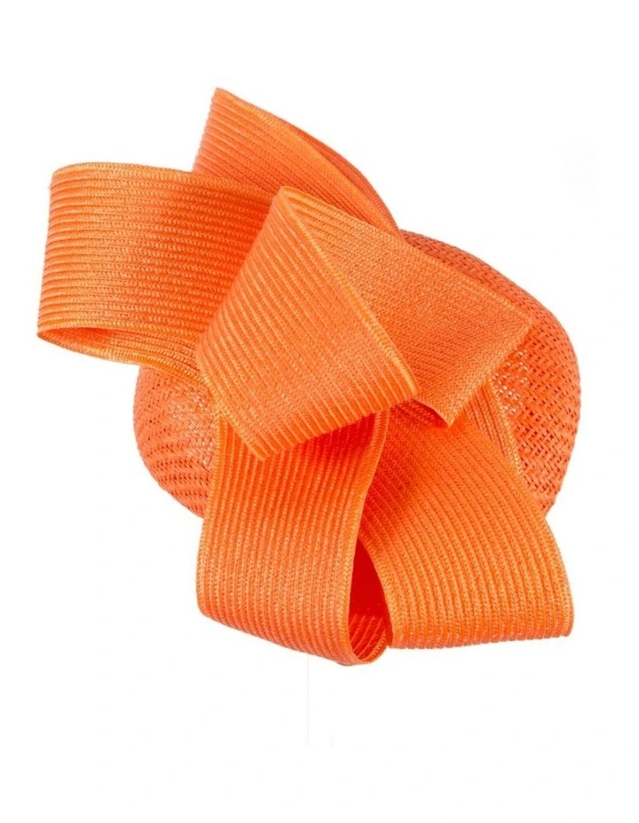 Orange pillbox fascinator by Fillies Collection S286 S286OR image 4