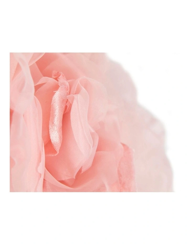 Fillies Collection Large Pink Silk Flower Fascinator S260PI image 3