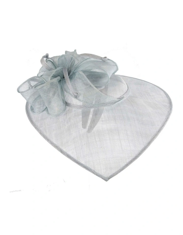 Max Alexander light blue sinamay fascinator MA903LBL image 4
