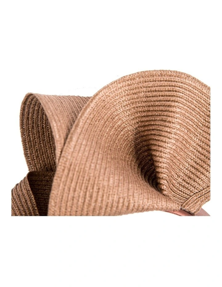 Max Alexander large coffee wave racing fascinator MA955CF image 3