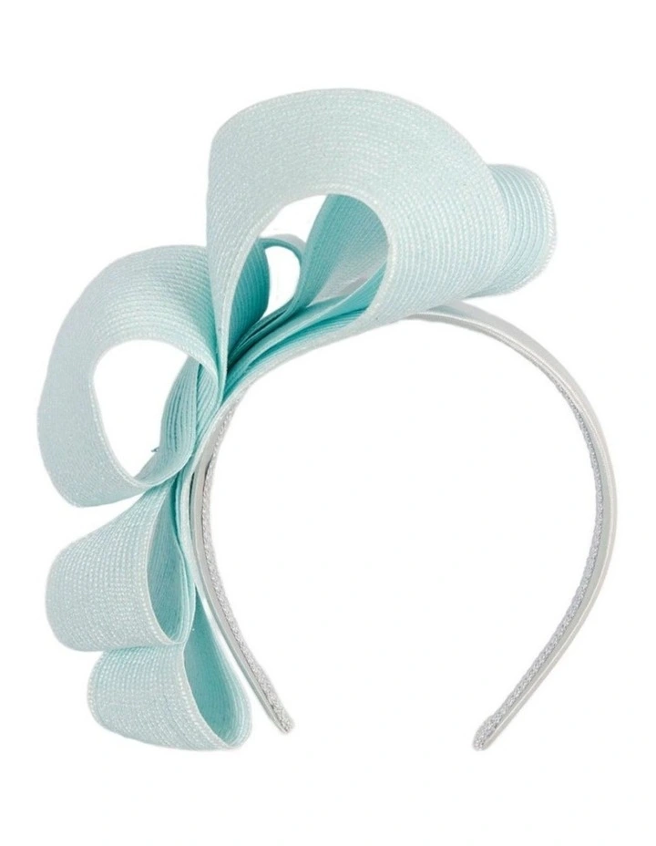 Max Alexander large light blue loops racing fascinator MA953LBL image 4