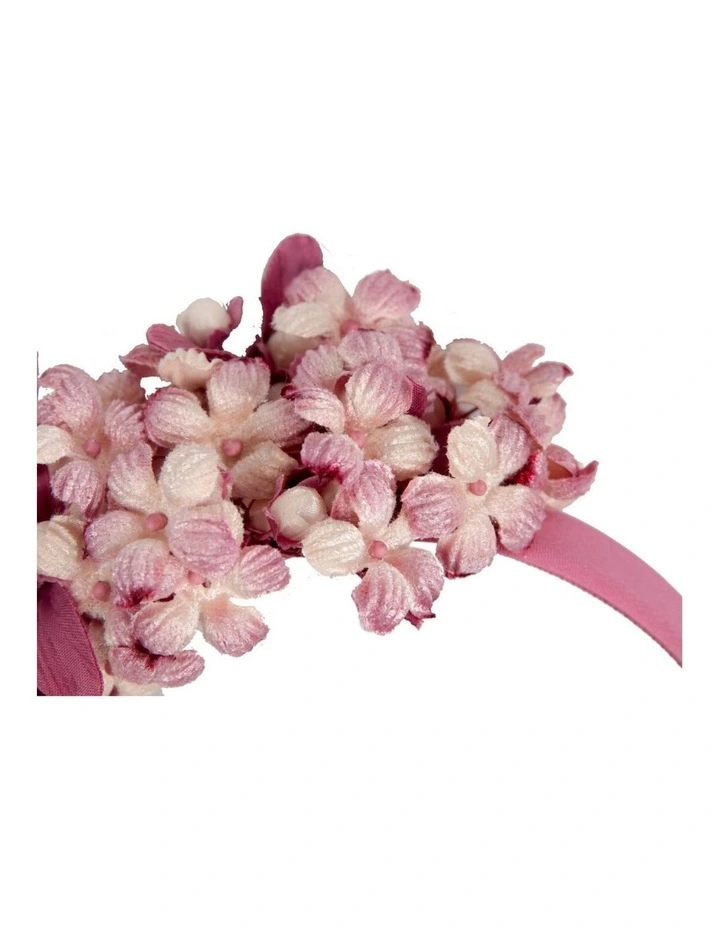 Max Alexander Pink Flower Fascinator Headband MA942PI image 3
