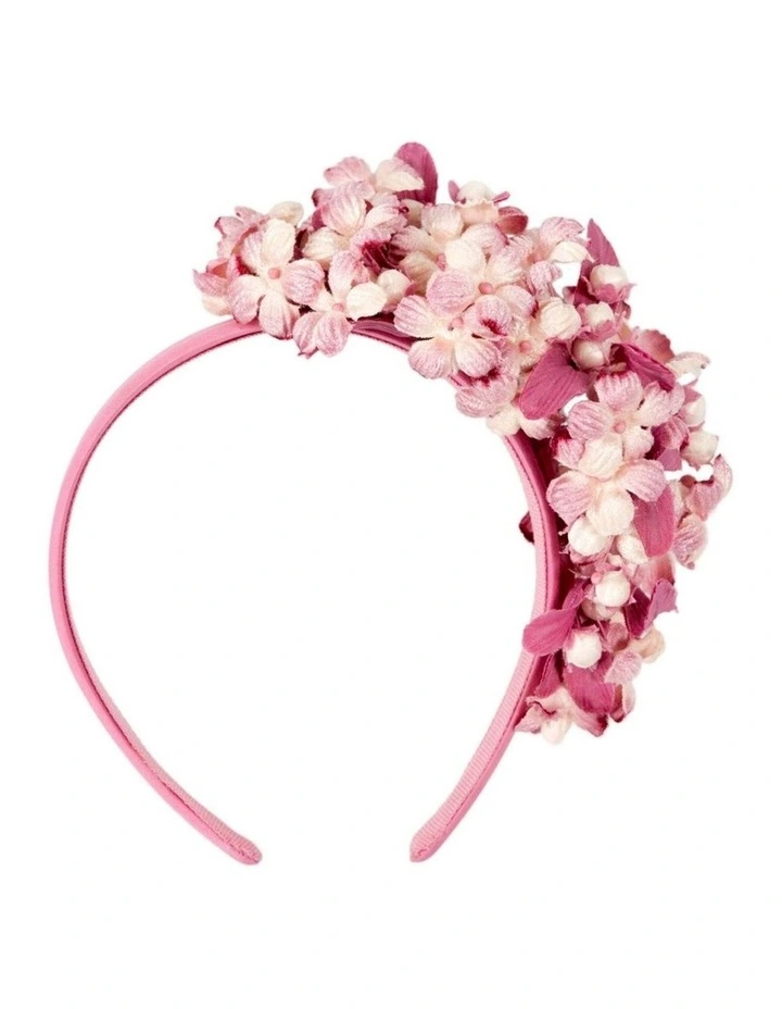 Max Alexander Pink Flower Fascinator Headband MA942PI image 4