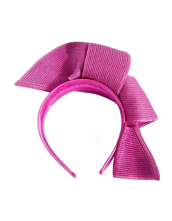 Max Alexander large fuchsia wave racing fascinator MA955F image 4