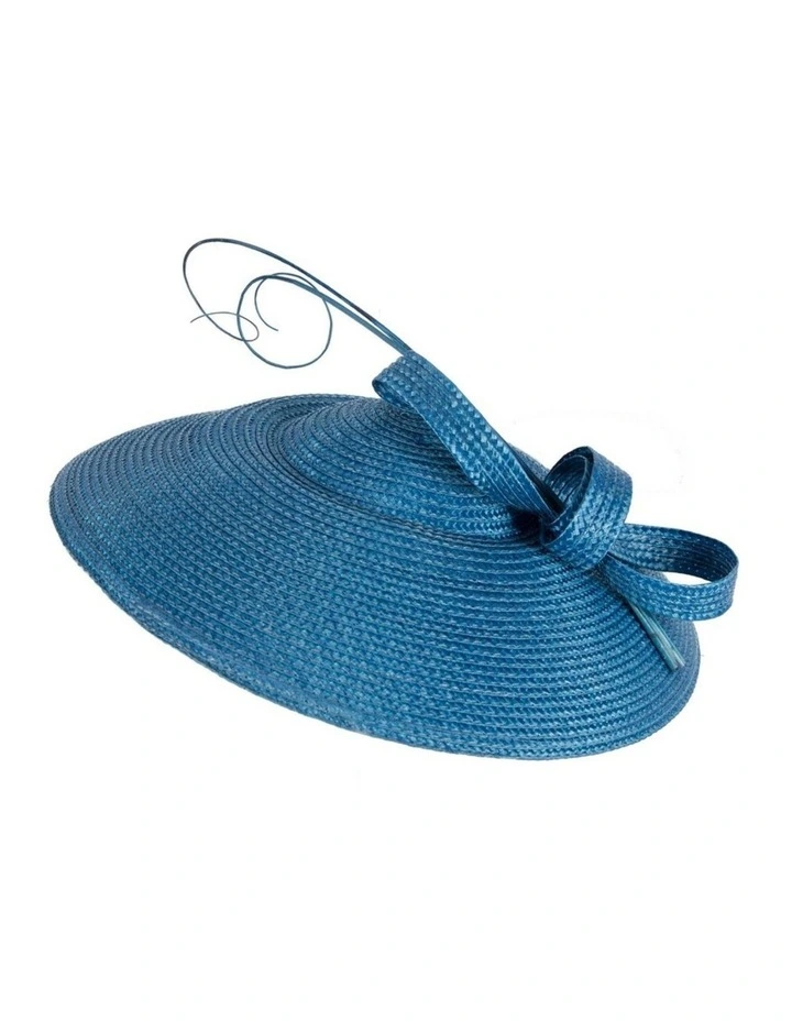 Max Alexander MA947RB royal blue and navy saucer fascinator hat image 6