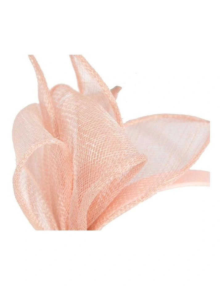 Max Alexander blush sinamay bow fascinator MA950BLSH image 3
