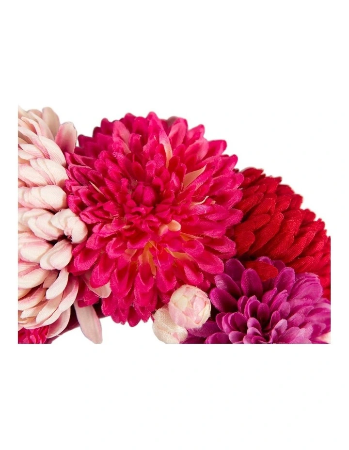 Max Alexander Multi-tone Fuchsia Flower Fascinator Headband MA910F image 3