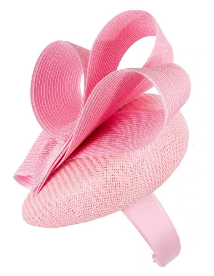 Pink pillbox fascinator by Fillies Collection S286PI image 3