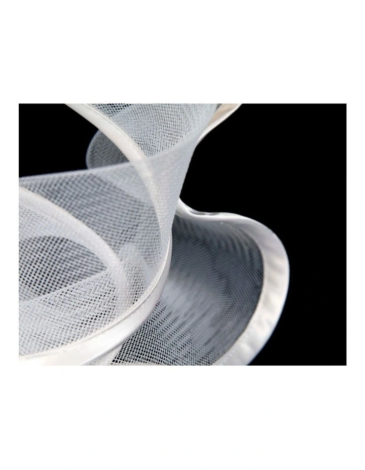 Bespoke white racing fascinator by Fillies Collection S253WH image 3