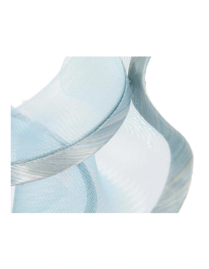 Bespoke light blue racing fascinator by Fillies Collection S253LBL image 3