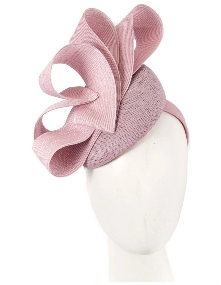 Lilac pillbox fascinator by Fillies Collection S286 S286LI image 2