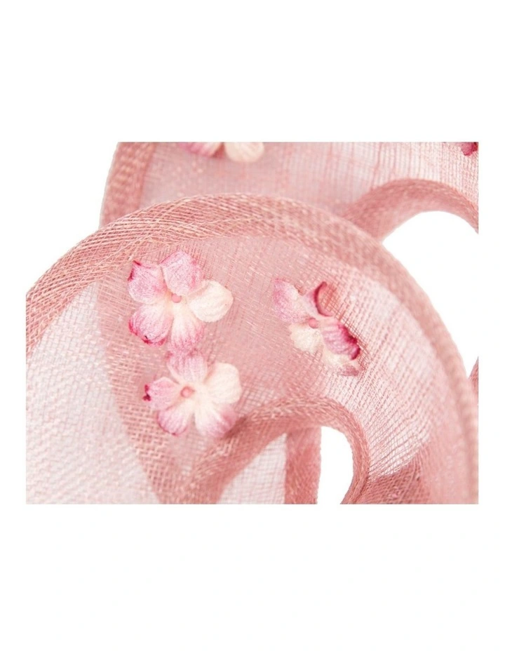 Max Alexander dusty pink sinamay fascinator MA964DP image 3
