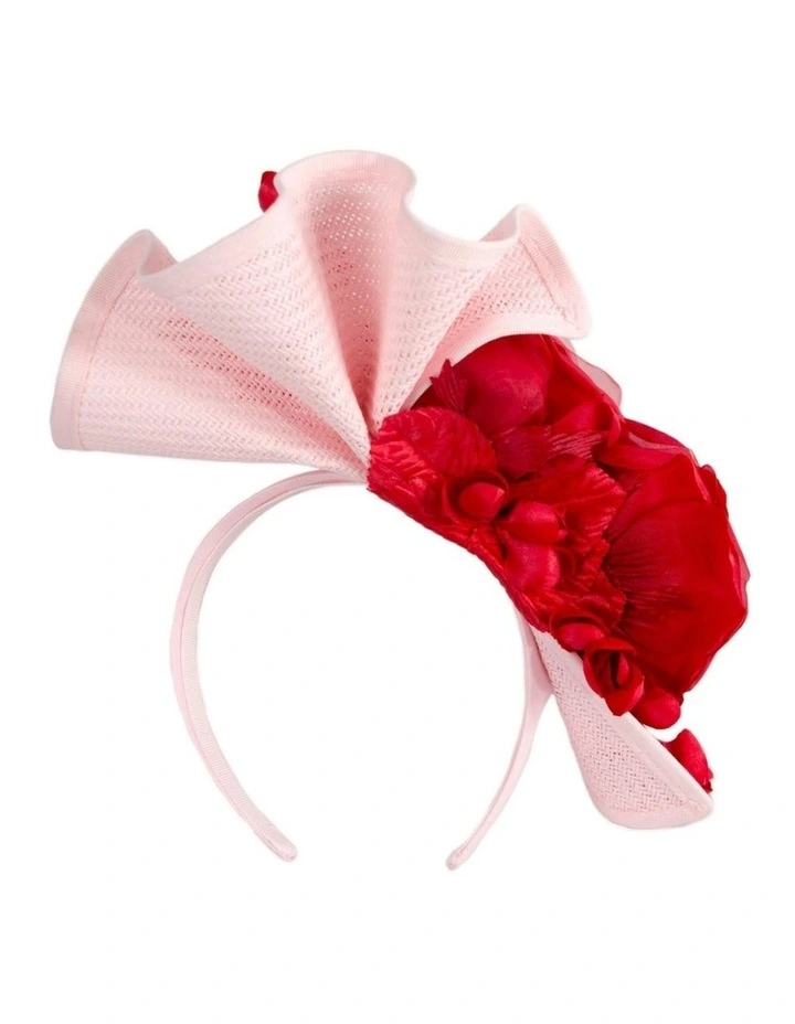 Pink and Red Racing Fascinator by Fillies Collection S315PIR image 4