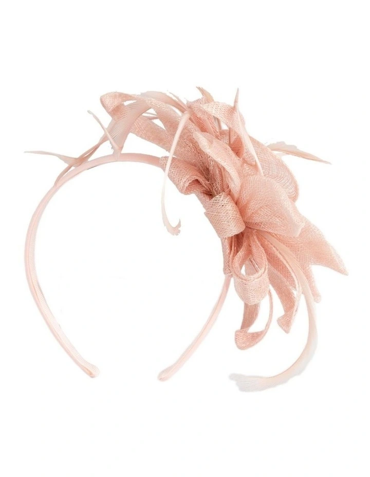 Max Alexander Blush Sinamay Flower Fascinator MA917BLSH image 4
