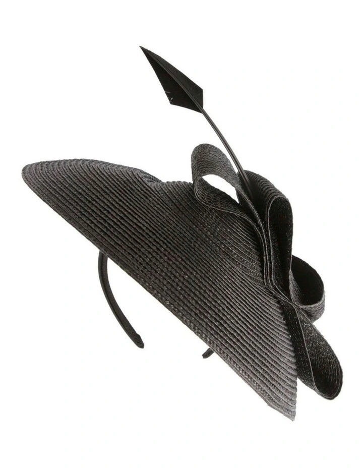 Max Alexander black saucer fascinator MA979B image 5