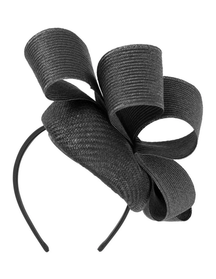 Black pillbox fascinator by Fillies Collection S286 S286B image 6