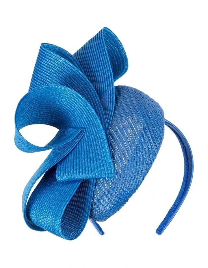 Royal blue pillbox fascinator by Fillies Collection S286 S286RB image 1