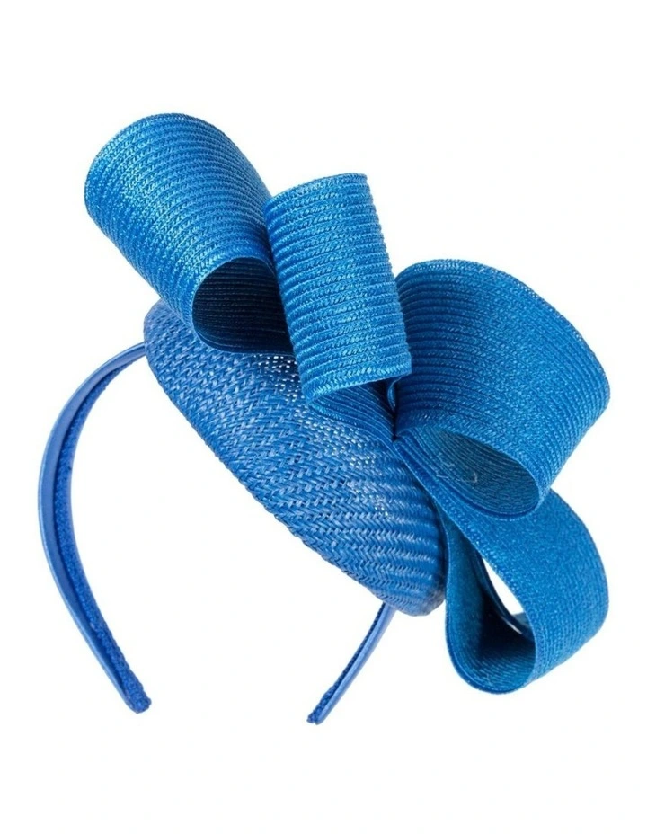 Royal blue pillbox fascinator by Fillies Collection S286 S286RB image 6