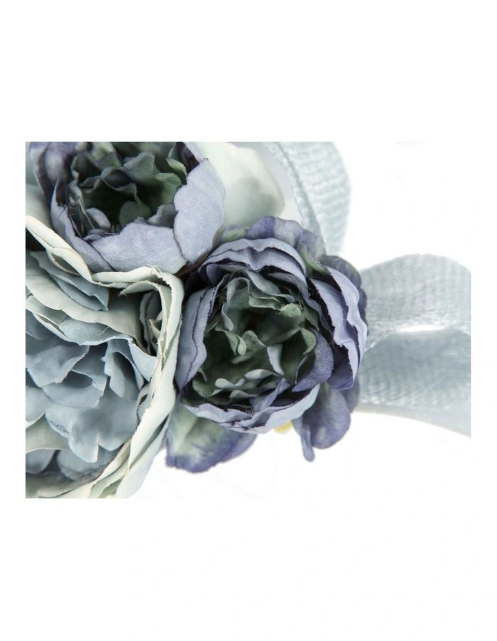 Max Alexander Cupids Millinery navy & blue flower headband fascinator MA923 image 3