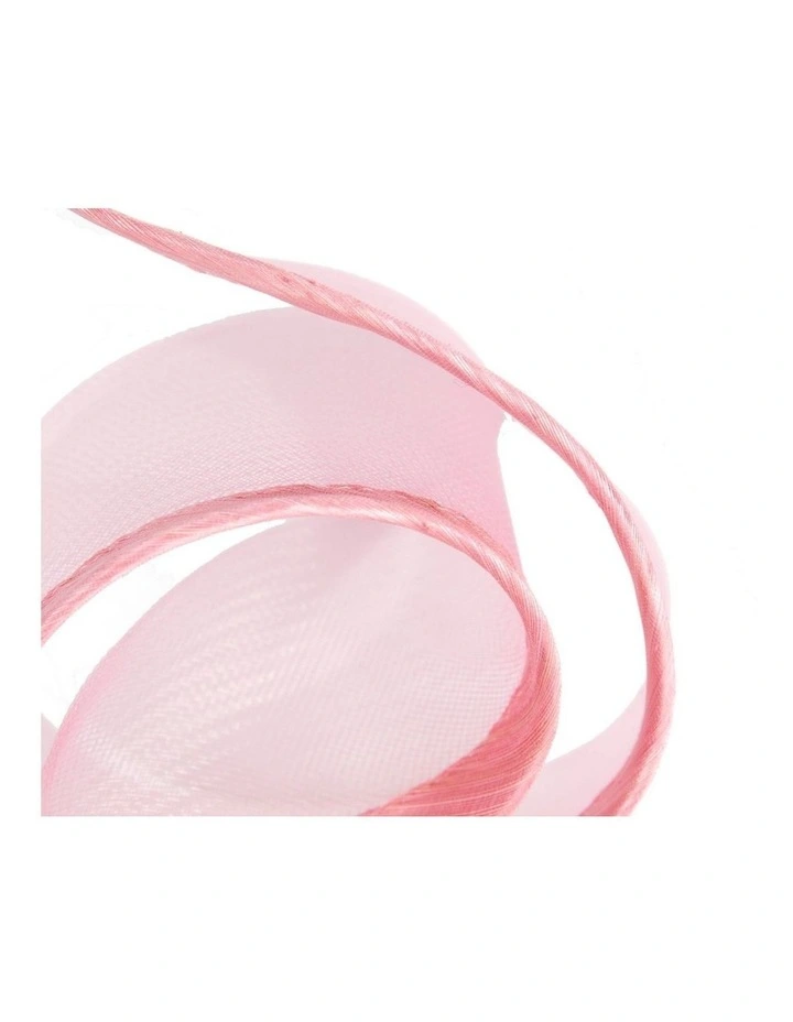 Sculptured dusty pink racing fascinator by Fillies Collection S246DP image 3