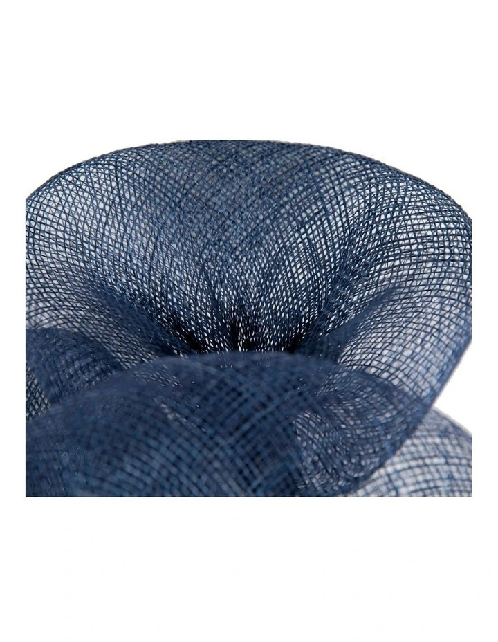 Max Alexander large navy sinamay flower fascinator MA918N image 3