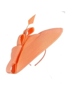 Max Alexander Coral saucer fascinator hat MA979CR