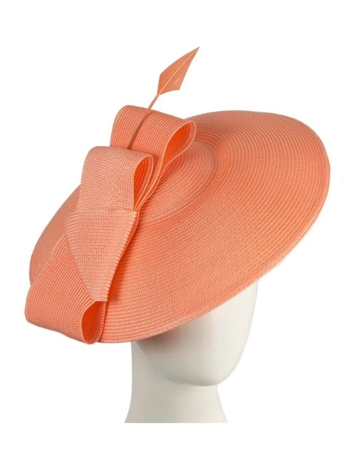 Max Alexander Coral saucer fascinator hat MA979CR image 2