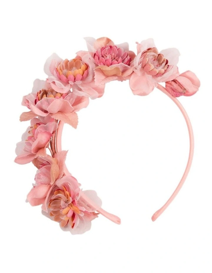 Max Alexander pink flower headband MA981PI image 1
