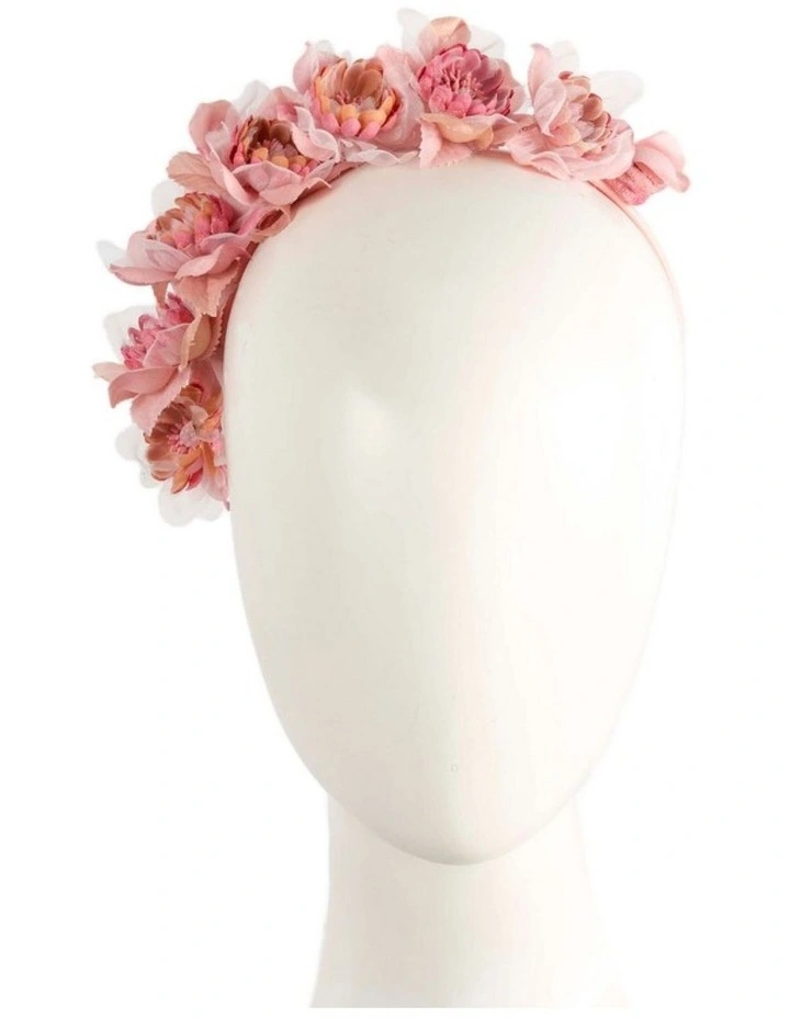Max Alexander pink flower headband MA981PI image 2