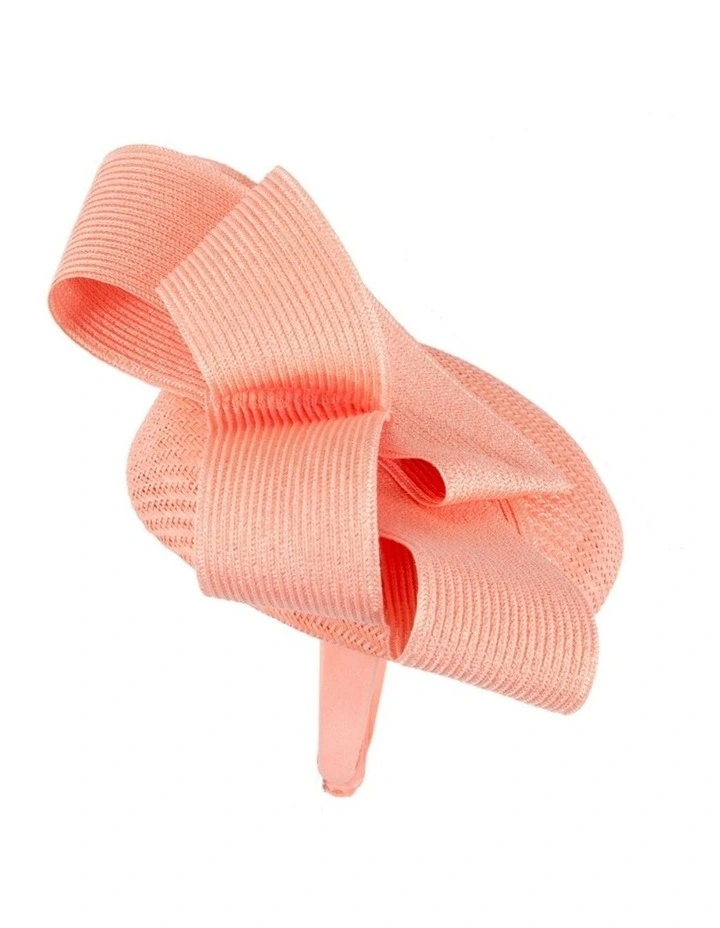 Coral pillbox fascinator by Fillies Collection S286 S286CR image 4