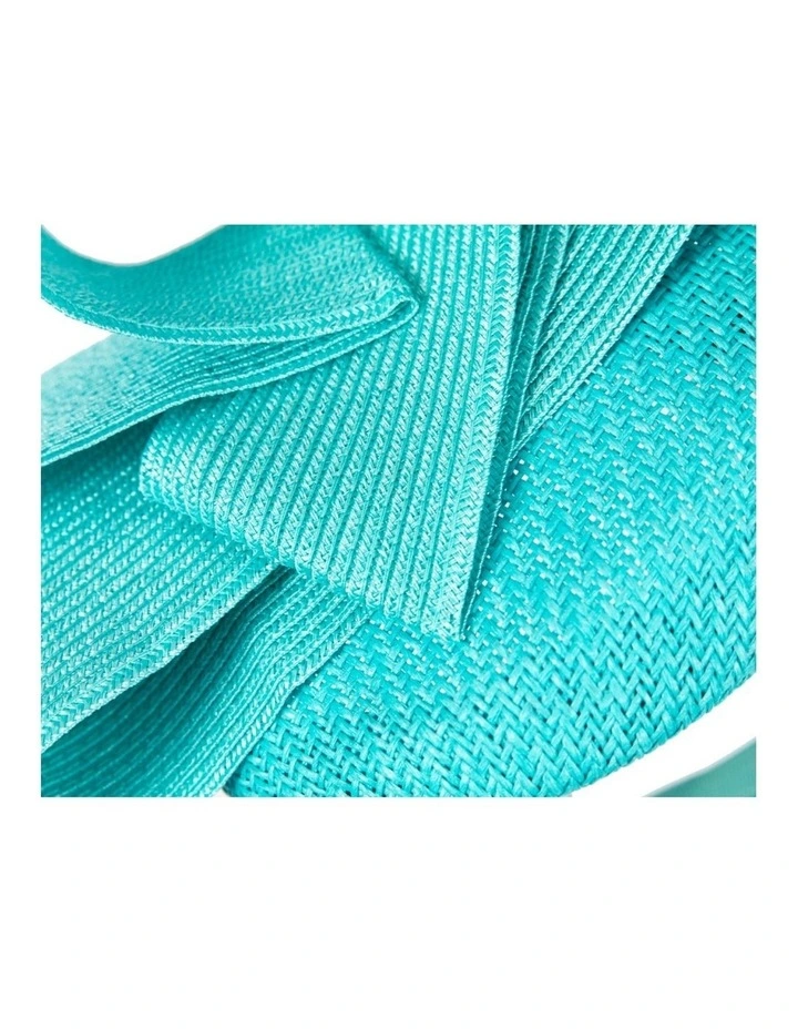 Turquoise pillbox fascinator by Fillies Collection S286 S286TQ image 5