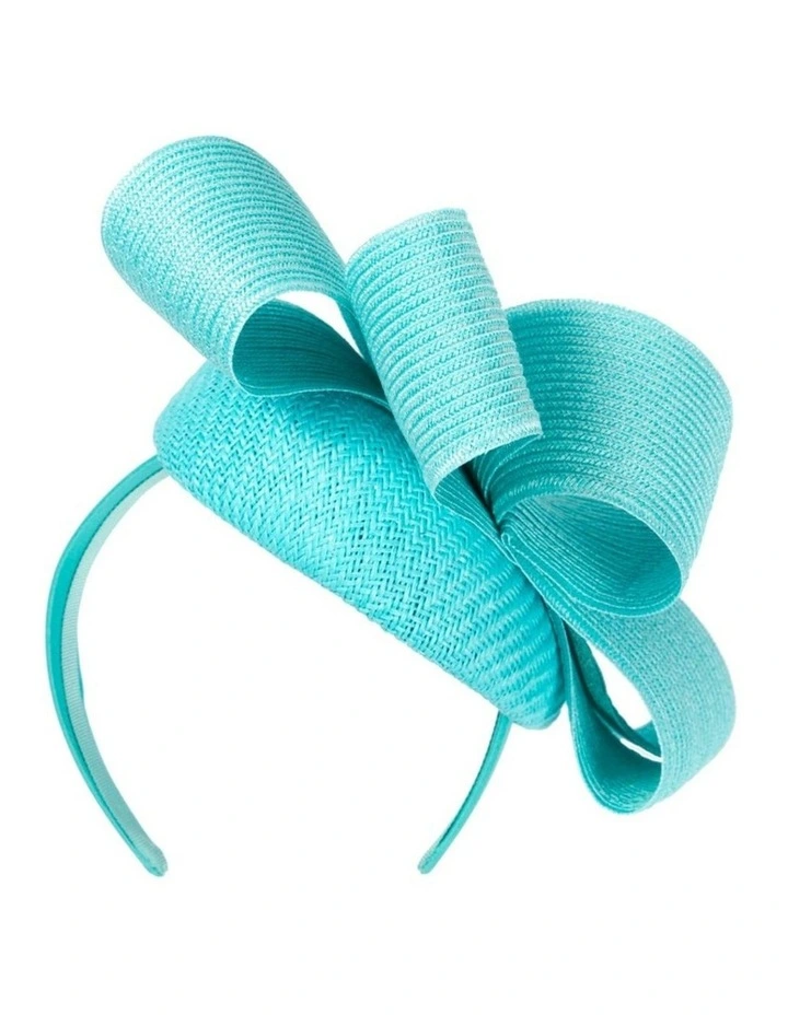 Turquoise pillbox fascinator by Fillies Collection S286 S286TQ image 6